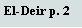Zone de Texte: El-Deir p. 2