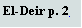 Zone de Texte: El-Deir p. 2#